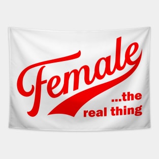 Female the real thing Tapestry