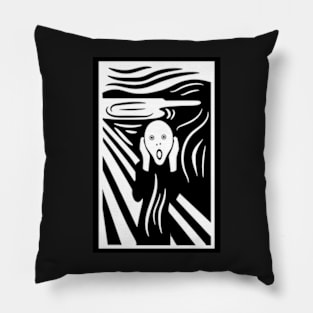 The Scream Minimalist Pillow