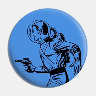 Spaceman Pin