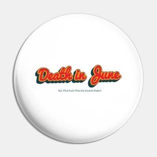 Death in June Pin