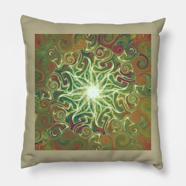 GAIA SWIRL Pillow by Peach Melt