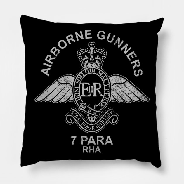 7 Para RHA (distressed) Pillow by TCP