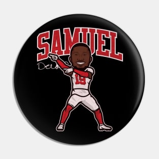 Deebo Samuel San Francisco Toon Pin