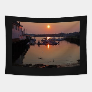 Gloucester Harbor Beacon Marine Basin Tapestry