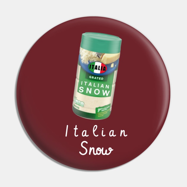 ITALIAN SNOW Pin by Cult Classics