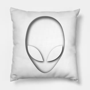 Subtle Alien Head Pillow