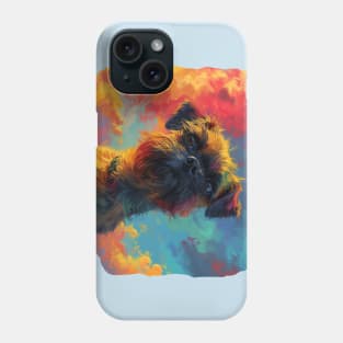 Trippy Brussels Griffon Phone Case