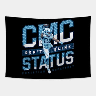 Christian Mccaffrey Carolina One-Handed Catch Tapestry