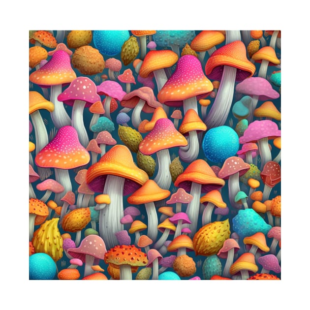 Magic Mushrooms by LloydLegacy2020