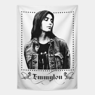 Emmylou Harris / Outlaw Country Retro Fan Design Tapestry