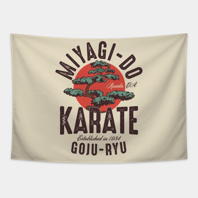 Karate Dojo Tapestry by CoDDesigns