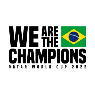 Qatar World Cup Champions 2022 - Brazil T-Shirt