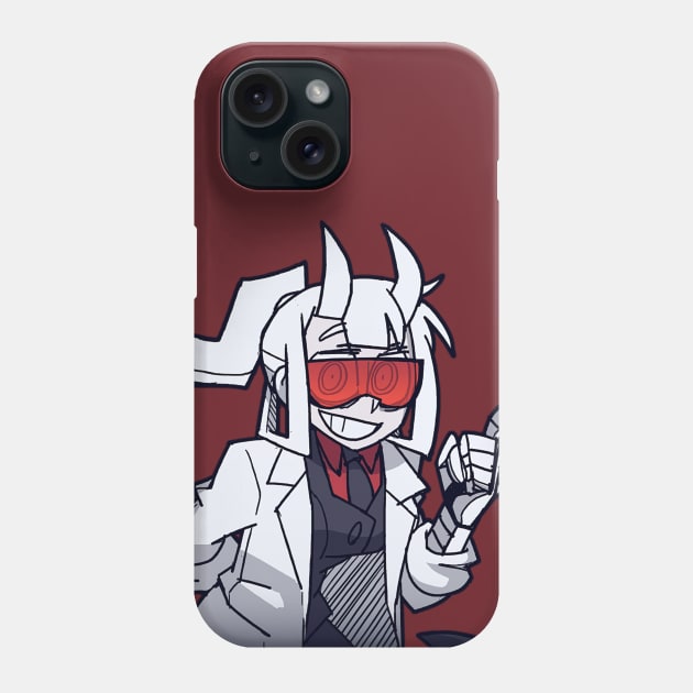 loremaster happy examtaker (helltaker) Phone Case by wark