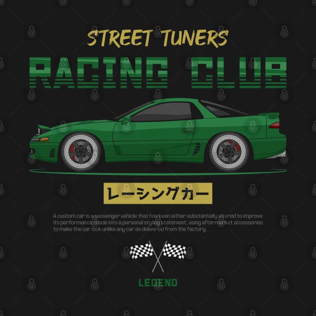 Tuner Green 3KGT JDM by GoldenTuners