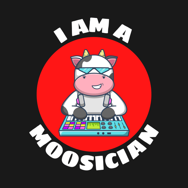 I Am A Moosician | Cow Pun by Allthingspunny