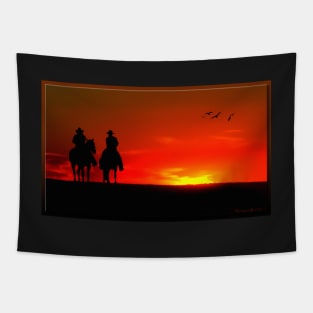 The Setting Sun Tapestry