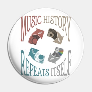 Circle of Music History Pin