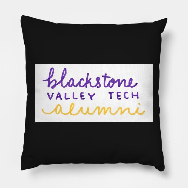 BVT alumni Pillow by nicolecella98