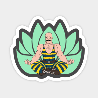 Yoga man Magnet