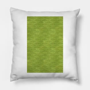 Palm Traffic! (Olive Green) Pillow