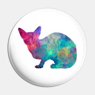 sphinx cat in watercolor Pin