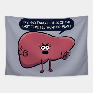 Stressed Liver Tapestry