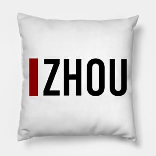 Guanyu Zhou Driver Name - 2022 Season #2 Pillow