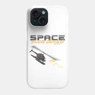 Space Flame Copter Phone Case