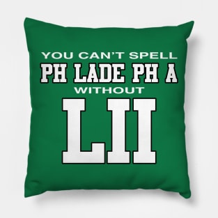 Philadelphia LII (Green) Pillow