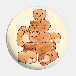 Friendly Furballs Pin