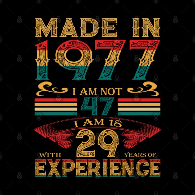 Made in 1977 by Velvet Love Design 