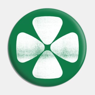 Clover - White Pin