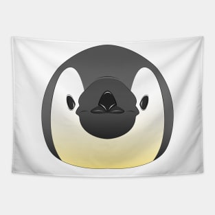 cute babby penguin face Tapestry