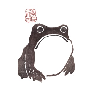 Grumpy Frog - Matsumoto Hoji T-Shirt