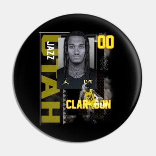 Utah Jazz Jordan Clarkson 00 Pin