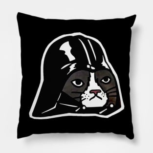 Cat Vader / Funny Sci Fi Cat Pillow