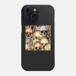 Tiling Skull Pattern Phone Case