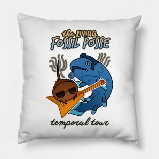 The Living Fossil Posse Pillow