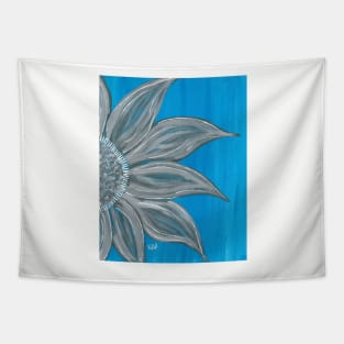 Blue Flower Tapestry