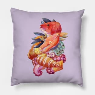 Seafood Platter Pillow