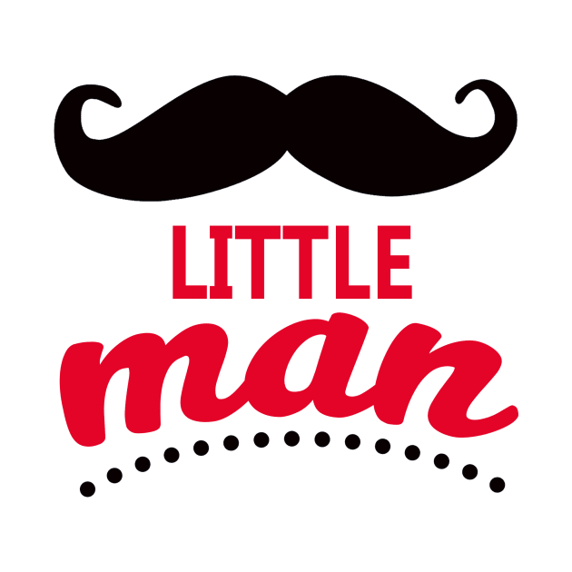 Birthday Boy of Little Man Mustache by FirmanPrintables