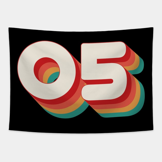 Number 5 Tapestry by n23tees