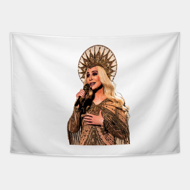 Goddess of Pop Tapestry by baranskini