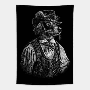 Bavarian Dachshund Tapestry