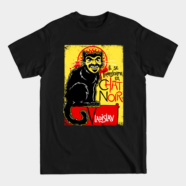 Discover Vlad's Chat Noir - Vampire - T-Shirt