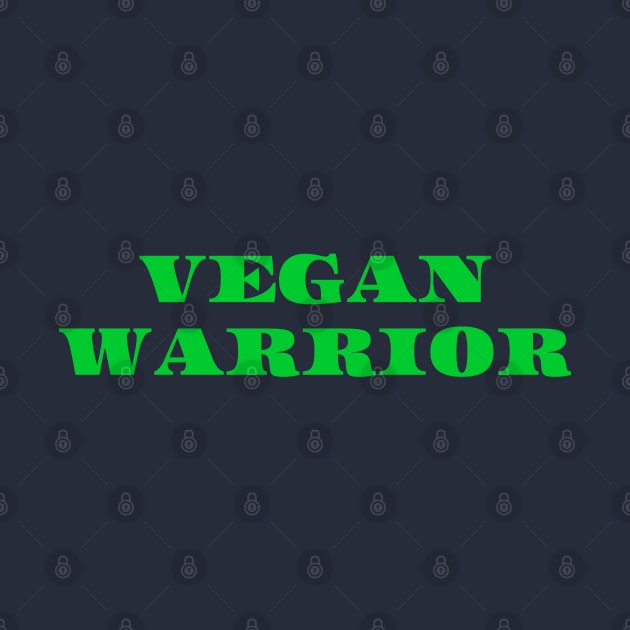 Vegan Warrior by Green Paladin
