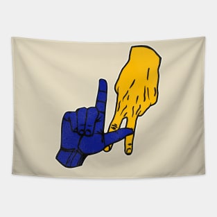 RAMS Hand Signal Tapestry