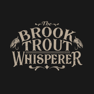 Brook Trout Fly Fishing Art Vintage Designs T-Shirt