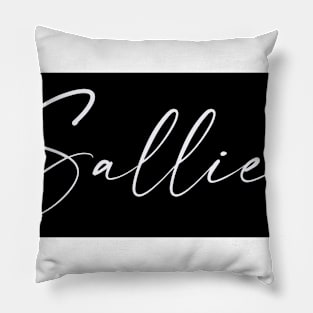 Sallie Name, Sallie Birthday Pillow