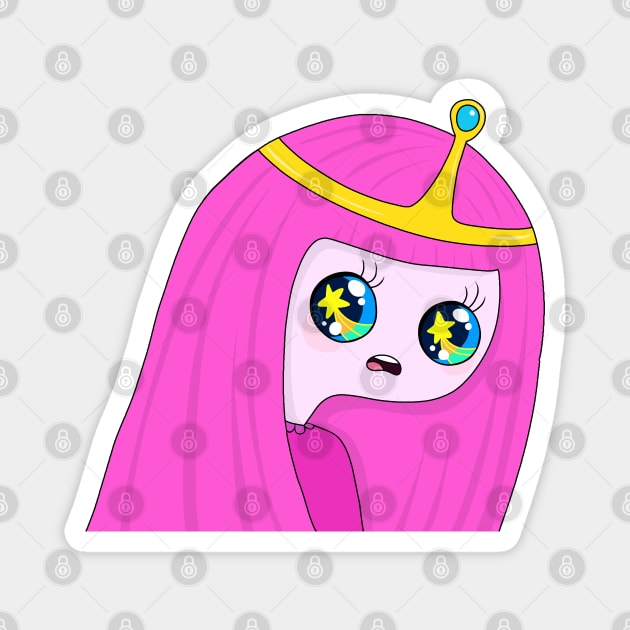 Princess Bubblegum Magnet by valentinahramov